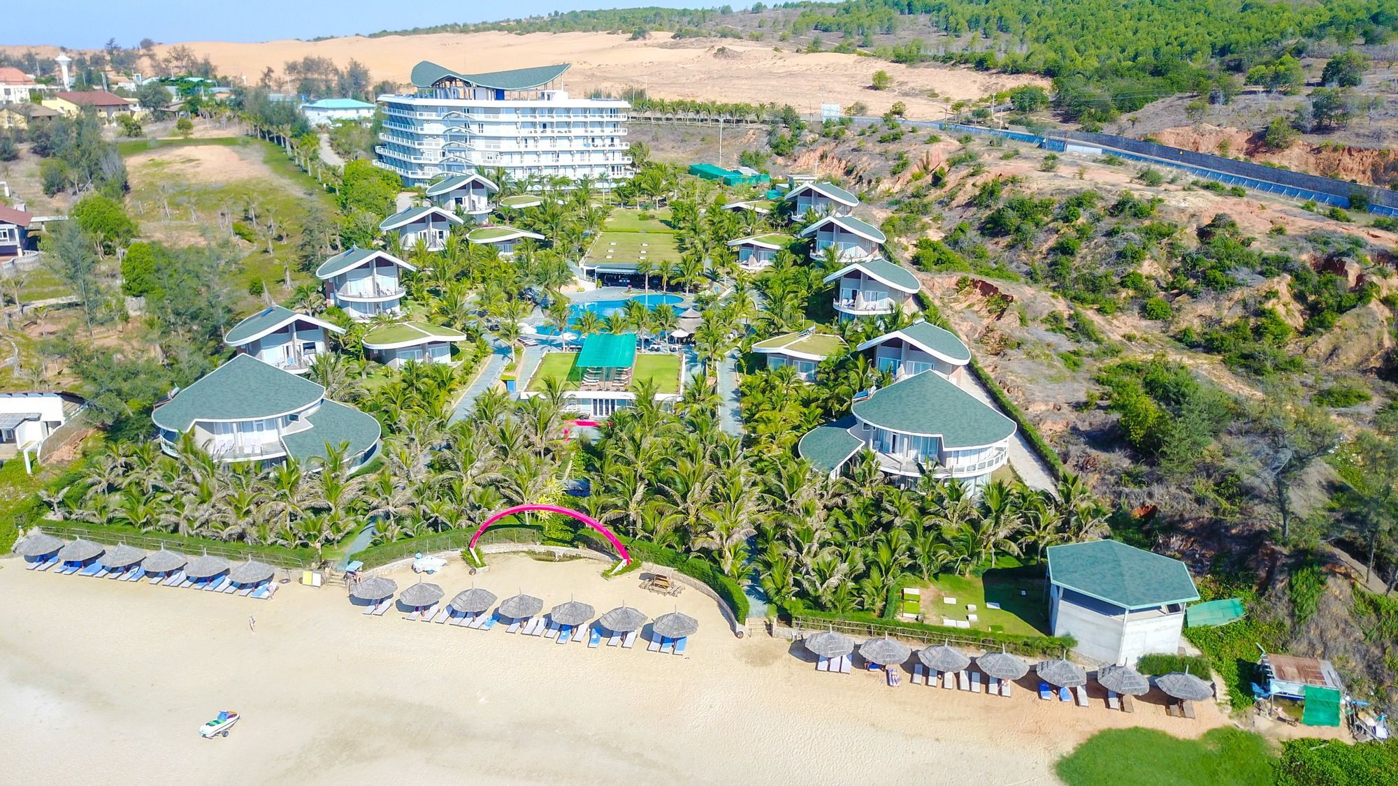 Sandunes Beach Resort & Spa Mũi Né Eksteriør billede